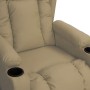 Sillón de masaje de cuero sintético color capuchino de , Sillones de masaje eléctricos - Ref: Foro24-339077, Precio: 227,04 €...