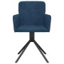 Sillas de comedor giratorias 2 uds terciopelo azul von , Essstühle - Ref: Foro24-344789, Preis: 149,25 €, Rabatt: %