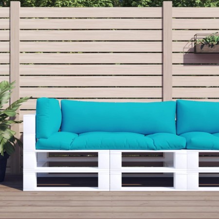 Cojines para palés 3 piezas tela Oxford turquesa by , Cushions for chairs and sofas - Ref: Foro24-360965, Price: 82,01 €, Dis...