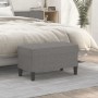 Banco de tela gris oscuro 70x35x41 cm | Foro24.es | Tu tienda online para hogar, jardín y más Foro24.es