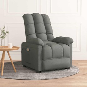 Sillón de masaje eléctrico tela gris oscuro de , Sillones de masaje eléctricos - Ref: Foro24-3073759, Precio: 250,00 €, Descu...