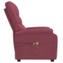 Sillón de masaje eléctrico tela rojo tinto by , Electric massage chairs - Ref: Foro24-3073697, Price: 278,25 €, Discount: %