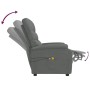 Sillón de masaje eléctrico tela gris oscuro von , Elektrische Massagesessel - Ref: Foro24-3073695, Preis: 242,02 €, Rabatt: -5%%