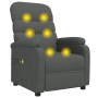 Sillón de masaje eléctrico tela gris oscuro von , Elektrische Massagesessel - Ref: Foro24-3073695, Preis: 242,02 €, Rabatt: -5%%