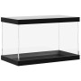 Caja de exposición acrílico transparente 31x17x19 cm