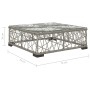 Set de muebles de jardín 5 pzas y cojines ratán sintético gris de , Conjuntos de jardín - Ref: Foro24-46813, Precio: 404,82 €