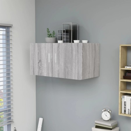 Armario de pared madera de ingeniería gris Sonoma 80x39x40 cm by , Shelves and shelves - Ref: Foro24-815514, Price: 60,35 €, ...