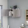 Armario de pared madera de ingeniería gris Sonoma 80x39x40 cm by , Shelves and shelves - Ref: Foro24-815514, Price: 60,35 €, ...