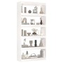 Estantería/divisor de espacios madera pino blanco 80x30x167,4cm by , Bookcases and shelves - Ref: Foro24-808199, Price: 108,0...