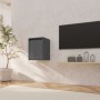 Armario de pared de madera maciza de pino gris 30x30x40 cm by , Shelves and shelves - Ref: Foro24-813479, Price: 27,62 €, Dis...