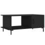 Mesa de centro madera contrachapada negro 90x50x40 cm de , Mesas de centro - Ref: Foro24-829493, Precio: 49,04 €, Descuento: ...