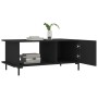 Mesa de centro madera contrachapada negro 90x50x40 cm de , Mesas de centro - Ref: Foro24-829493, Precio: 49,04 €, Descuento: ...