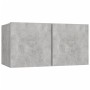 Set de muebles de TV 6 pzas madera contrachapada gris hormigón von , TV-Möbel - Ref: Foro24-3114617, Preis: 196,03 €, Rabatt: %