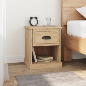 Mesita de noche madera contrachapada roble Sonoma 39x39x47,5 cm by , Nightstands - Ref: Foro24-816134, Price: 45,82 €, Discou...