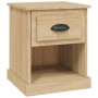 Mesita de noche madera contrachapada roble Sonoma 39x39x47,5 cm by , Nightstands - Ref: Foro24-816134, Price: 45,82 €, Discou...