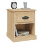 Mesita de noche madera contrachapada roble Sonoma 39x39x47,5 cm by , Nightstands - Ref: Foro24-816134, Price: 45,82 €, Discou...