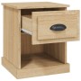 Mesita de noche madera contrachapada roble Sonoma 39x39x47,5 cm by , Nightstands - Ref: Foro24-816134, Price: 45,82 €, Discou...