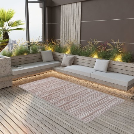 Alfombra de exterior ARAKIL marrón 190x290 cm PP von , Outdoor-Protektoren - Ref: Foro24-310443, Preis: 59,64 €, Rabatt: %