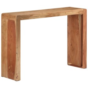 Mesa consola madera maciza de acacia 110x30x76 cm von , Seitentische - Ref: Foro24-351650, Preis: 156,32 €, Rabatt: %