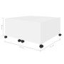 Mesa de centro madera contrachapada blanco 75x75x38 cm von , Couchtisch - Ref: Foro24-806867, Preis: 74,39 €, Rabatt: -5%%