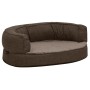 Colchón de cama de perro ergonómico aspecto lino marrón 60x42cm | Foro24.es | Tu tienda online para hogar, jardín y más Foro24.es