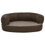 Colchón de cama de perro ergonómico aspecto lino marrón 60x42cm | Foro24.es | Tu tienda online para hogar, jardín y más Foro24.es