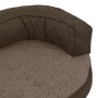 Colchón de cama de perro ergonómico aspecto lino marrón 60x42cm | Foro24.es | Tu tienda online para hogar, jardín y más Foro24.es