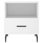 Mesita de noche madera de ingeniería blanco 40x35x47,5 cm by , Nightstands - Ref: Foro24-827468, Price: 47,72 €, Discount: %