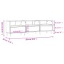 Mueble de TV madera contrachapada blanco brillo 150x30x44,5 cm by , TV Furniture - Ref: Foro24-831262, Price: 103,21 €, Disco...