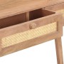 Mesa consola de madera maciza de mango 100x35x76 cm by , Side tables - Ref: Foro24-323598, Price: 225,29 €, Discount: %