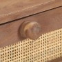 Mesa consola de madera maciza de mango 100x35x76 cm by , Side tables - Ref: Foro24-323598, Price: 225,29 €, Discount: %