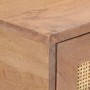 Mesa consola de madera maciza de mango 100x35x76 cm by , Side tables - Ref: Foro24-323598, Price: 225,29 €, Discount: %