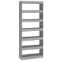 Estantería/divisor madera ingeniería gris Sonoma 80x30x198 cm de , Librerías y estanterías - Ref: Foro24-813627, Precio: 89,4...