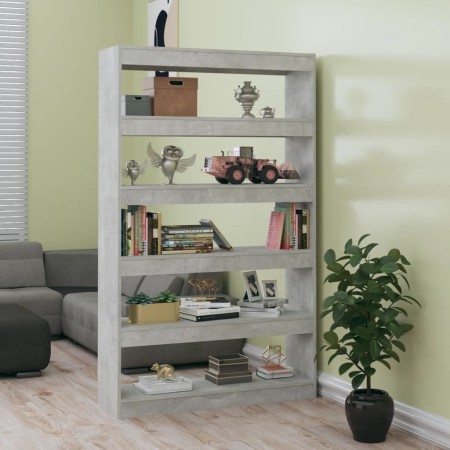 Estantería/divisor de espacios gris hormigón 100x30x166 cm by , Bookcases and shelves - Ref: Foro24-811767, Price: 76,69 €, D...