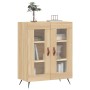 Aparador de madera de ingeniería roble Sonoma 69,5x34x90 cm by , Sideboards - Ref: Foro24-827759, Price: 81,60 €, Discount: %