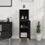 Armario de baño madera contrachapada negro 30x30x100 cm von , Badezimmermöbel - Ref: Foro24-819805, Preis: 74,68 €, Rabatt: %