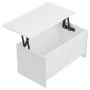 Couchtisch aus weißem Sperrholz, 102 x 55,5 x 52,5 cm von vidaXL, Couchtisch - Ref: Foro24-809665, Preis: 57,41 €, Rabatt: %