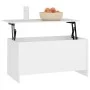 Couchtisch aus weißem Sperrholz, 102 x 55,5 x 52,5 cm von vidaXL, Couchtisch - Ref: Foro24-809665, Preis: 57,41 €, Rabatt: %