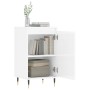 Aparador madera de ingeniería blanco brillante 40x35x70 cm de , Aparadores - Ref: Foro24-831040, Precio: 52,25 €, Descuento: ...