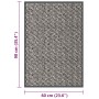 Felpudo de nudo marrón claro 60x60 cm von , Fußmatten - Ref: Foro24-326944, Preis: 27,76 €, Rabatt: -5%%