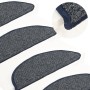Alfombras de peldaños de escalera 15 uds azul oscuro 56x17x3 cm by , Stair mats - Ref: Foro24-149893, Price: 43,37 €, Discoun...