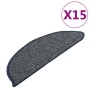 Alfombras de peldaños de escalera 15 uds azul oscuro 56x17x3 cm by , Stair mats - Ref: Foro24-149893, Price: 43,37 €, Discoun...