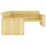 Banco de jardín de madera de pino impregnada 239 cm by , garden benches - Ref: Foro24-49038, Price: 456,53 €, Discount: %