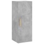 Armario de pared gris hormigón 34,5x34x90 cm | Foro24.es | Tu tienda online para hogar, jardín y más Foro24.es
