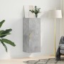 Armario de pared gris hormigón 34,5x34x90 cm | Foro24.es | Tu tienda online para hogar, jardín y más Foro24.es