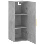 Armario de pared gris hormigón 34,5x34x90 cm | Foro24.es | Tu tienda online para hogar, jardín y más Foro24.es