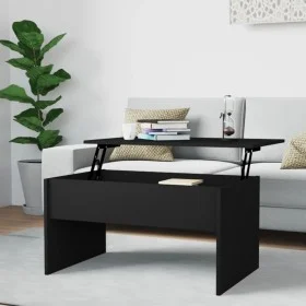Couchtisch aus schwarzem Sperrholz, 80 x 50,5 x 41,5 cm von vidaXL, Couchtisch - Ref: Foro24-809639, Preis: 64,76 €, Rabatt: %