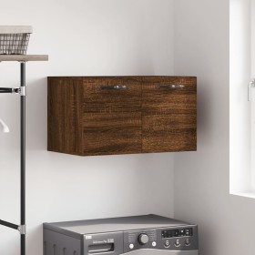 Armario de pared madera ingeniería marrón roble