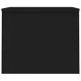 Mesa de centro madera contrachapada negra 80x50,5x41,5 cm de vidaXL, Mesas de centro - Ref: Foro24-809639, Precio: 65,67 €, D...