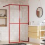 Mampara puerta de ducha vidrio transparente ESG rojo 140x195 cm | Foro24.es | Tu tienda online para hogar, jardín y más Foro24.es